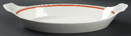 Bistrot Rust Orange 13" Augratin