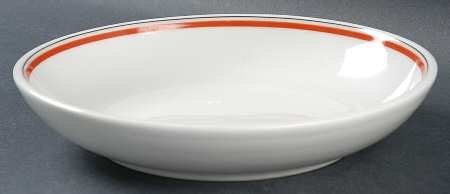 Bistrot Rust Orange Coupe Soup Bowl