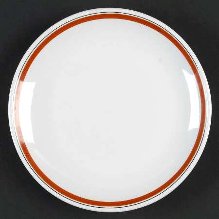 Bistrot Rust Orange Coupe Bread & Butter Plate