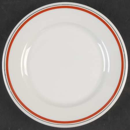 Bistrot Rust Orange Bread & Butter Plate