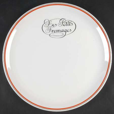 Bistrot Rust Orange 11" Round Cheese Platter