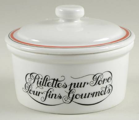 Bistrot Rust Orange Pate Box & Lid