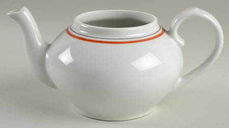 Bistrot Rust Orange Pot Base for Coffee Biggin