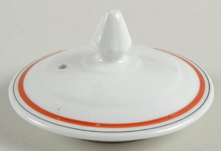 Bistrot Rust Orange Pot Lid for Coffee Biggin
