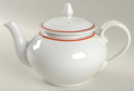 Bistrot Rust Orange Coffee Biggin Pot & Lid  No Drip