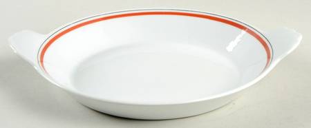 Bistrot Rust Orange 8" Shirred Egg Dish