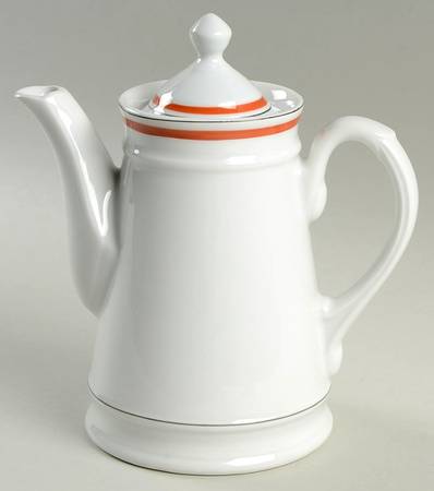 Bistrot Rust Orange Mini Coffee Pot & Lid