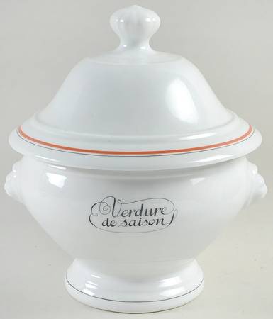 Bistrot Rust Orange Cachepot & Lid