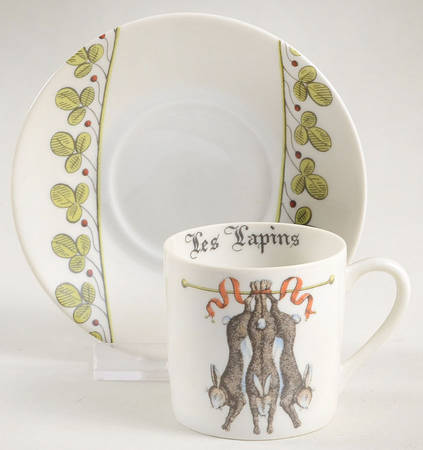 Chambord Flat Demitasse Cup & Saucer Set