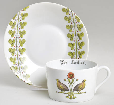 Chambord Flat Cup & Saucer Set