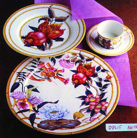 Aurore Tropicale Dinner Plate