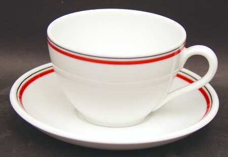 Bistro Flat Cup & Saucer Set