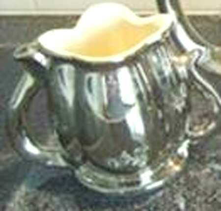 Platinum Rose Sugar Bowl & Lid