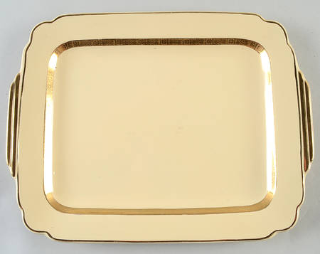 Royal Gold 13" Oval Serving Platter by Pearl China 