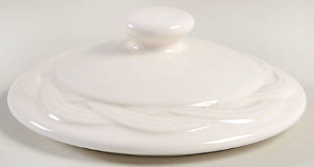 Acadia White Lid for Sugar Bowl