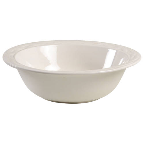 Acadia White 9" Round Vegetable Bowl