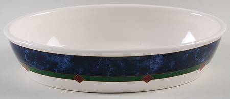 Amalfi Classic 10" Oval Vegetable Bowl