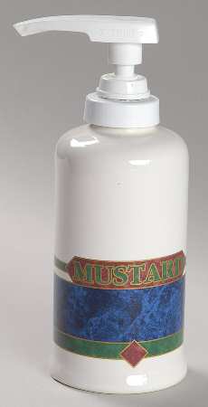 Amalfi Classic Mustard Dispenser