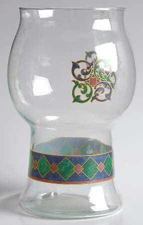 Amalfi Classic Glass Pillar Float Candleholder