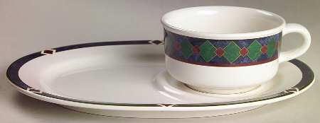 Amalfi Classic Snack Tray & Soup Mug Set