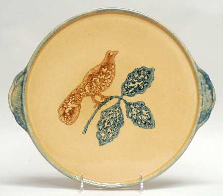 America (Discontinued 1989) Handled Cake Plate