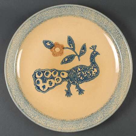 America (Discontinued 1989) Peacock Service Plate (Charger)