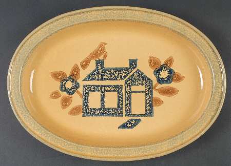 America (Discontinued 1989) 14" Oval Serving Platter