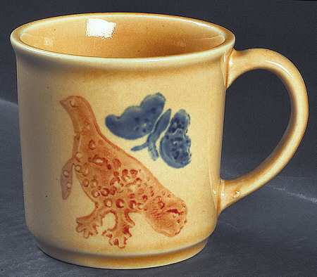 America (Discontinued 1989) Partridge Stencil Mug