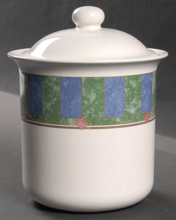 Amalfi Mediterranean Small Canister & Lid