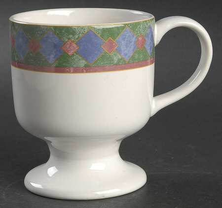 Amalfi Mediterranean Pedestal Mug