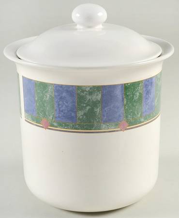 Amalfi Mediterranean Medium Canister & Lid