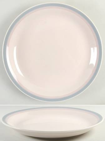 Aura Pink Deep Round Platter