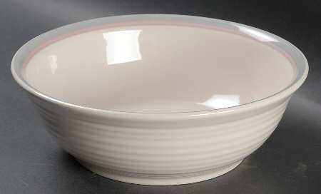 Aura Pink 8" Round Vegetable Bowl