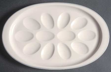 Aura Pink Deviled Egg Plate