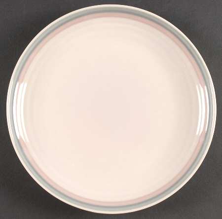 Aura Pink Dinner Plate with 15h Anniversary Backstamp