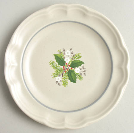 Christmas Heirloom Salad Plate