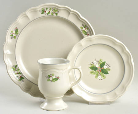 Christmas Heirloom 3 Piece Place Setting
