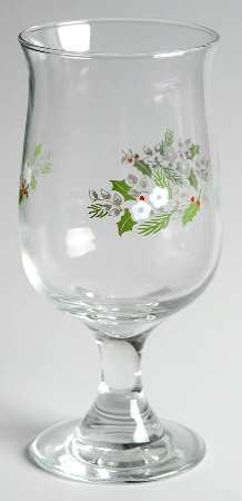 Christmas Heirloom 10 Oz Glassware Goblet