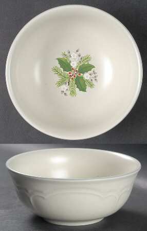 Christmas Heirloom Soup/Cereal Bowl