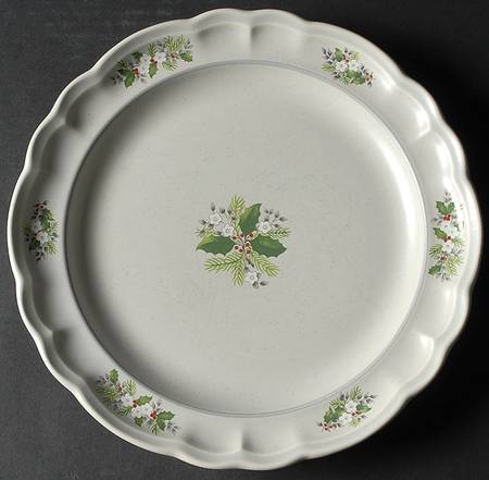 Christmas Heirloom Large Dinner Plate