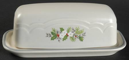 Christmas Heirloom 1/4 Lb Covered Butter