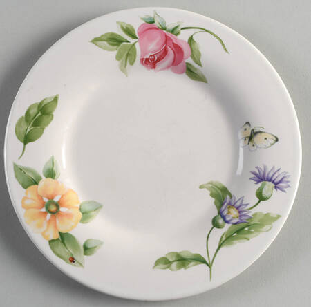 Dahlia Salad Plate/Gravy Boat Stand