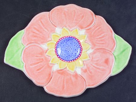 Dahlia Sculpted Trivet