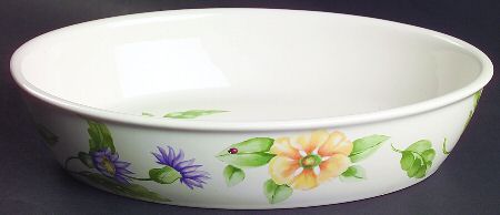 Dahlia 10" Oval Baker