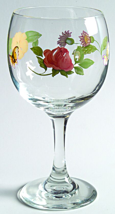 Dahlia 12 Oz Glassware Wine Goblet
