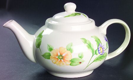 Dahlia Teapot & Lid