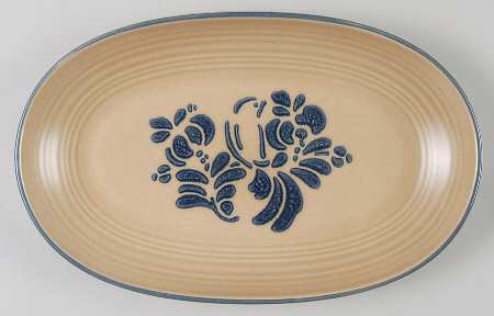 Folk Art Bread Tray by Pfaltzgraff