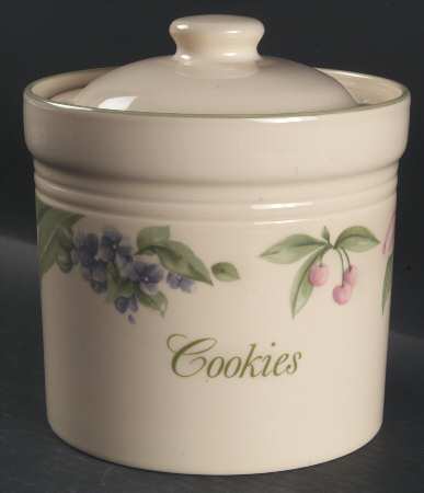 Garden Party (Garden Impressions) Cookie Jar & Lid