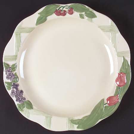 Garden Party (Garden Impressions) 13" Chop Plate (Round Platter)