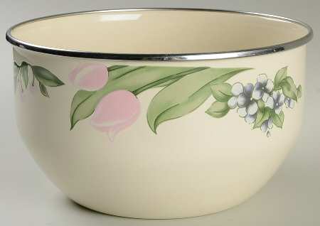 Garden Party (Garden Impressions) 7" Metal Bowl